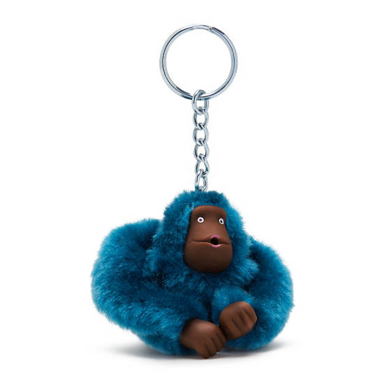 Kipling Sven Small Monkey Keychain Tillbehör Turkos | SE 1198CT